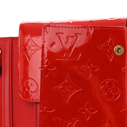 Louis Vuitton Vernis Walker Wallet Red 15 of 15