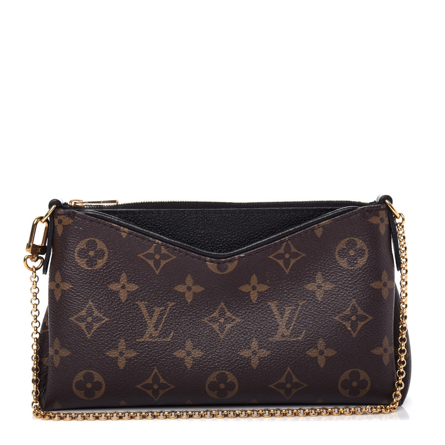 Monogram Pallas Clutch Black