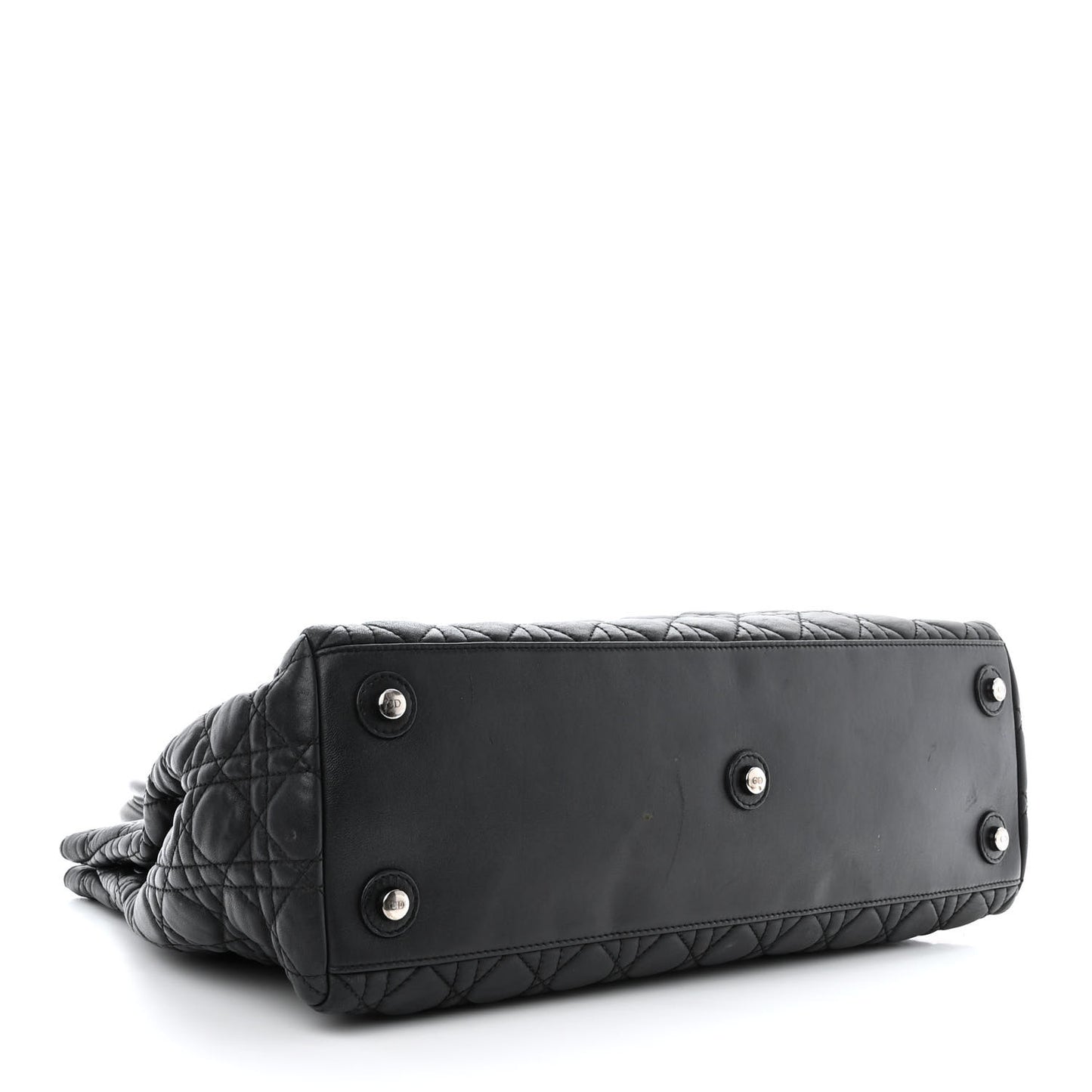 Lambskin Cannage Chri Chri Tote Black
