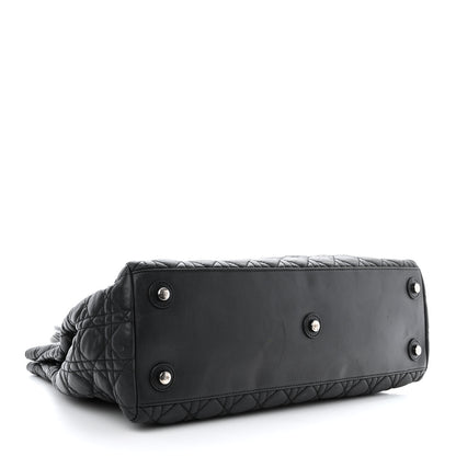 Christian Dior Lambskin Cannage Chri Chri Tote Black 4 of 12