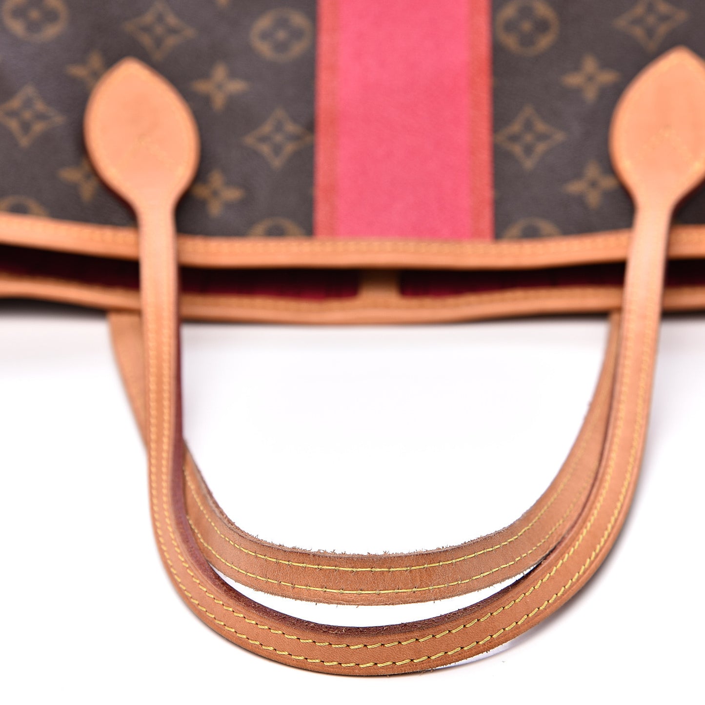 Monogram My LV Heritage Neverfull GM Red Magenta