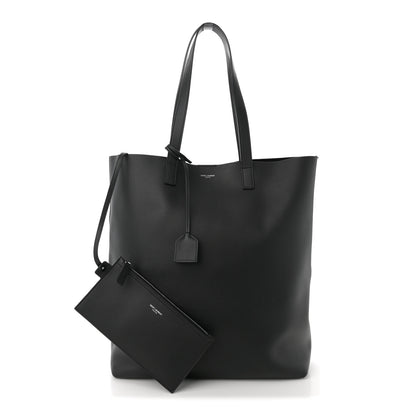 Saint Laurent Calfskin Bold Shopping Tote Black 3 of 13
