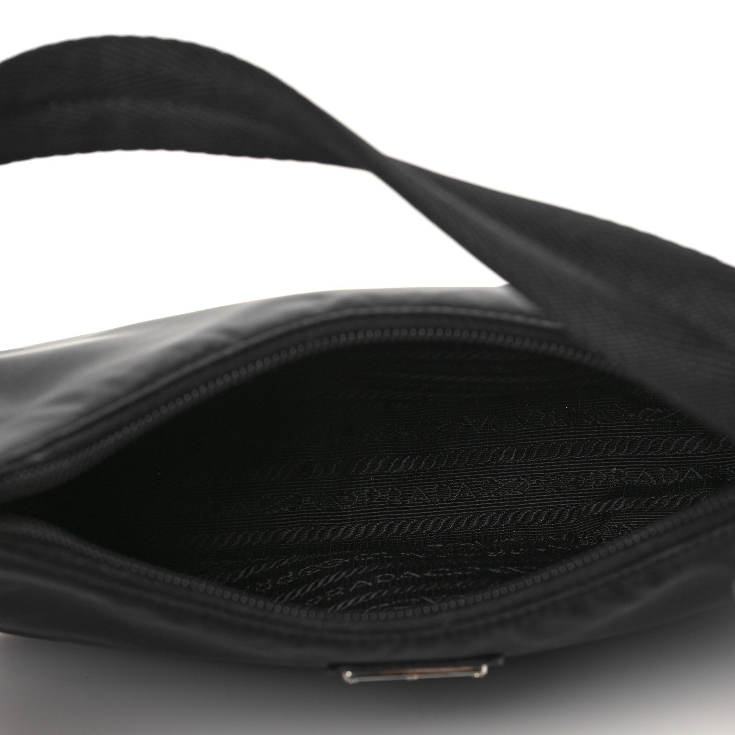 Prada Tessuto Nylon Mini Re-Edition 2000 Bag Black 5 of 10