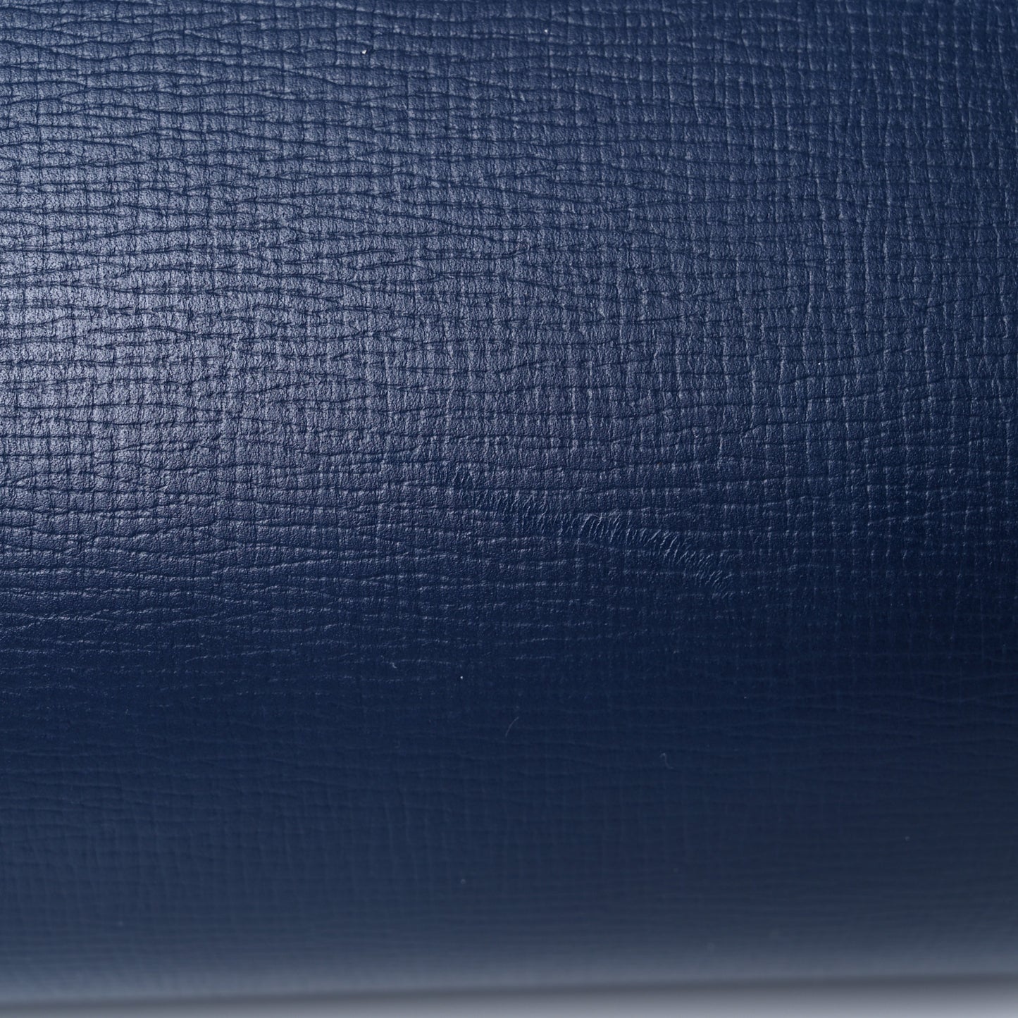 Textured Calfskin Medium Pandora Box Crossbody Bag Navy