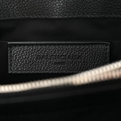 Balenciaga Grained Calfskin Le Dix Small Soft Cartable Black 6 of 10