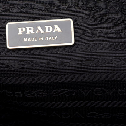 Prada Nylon Vela Medium Backpack Black 6 of 10