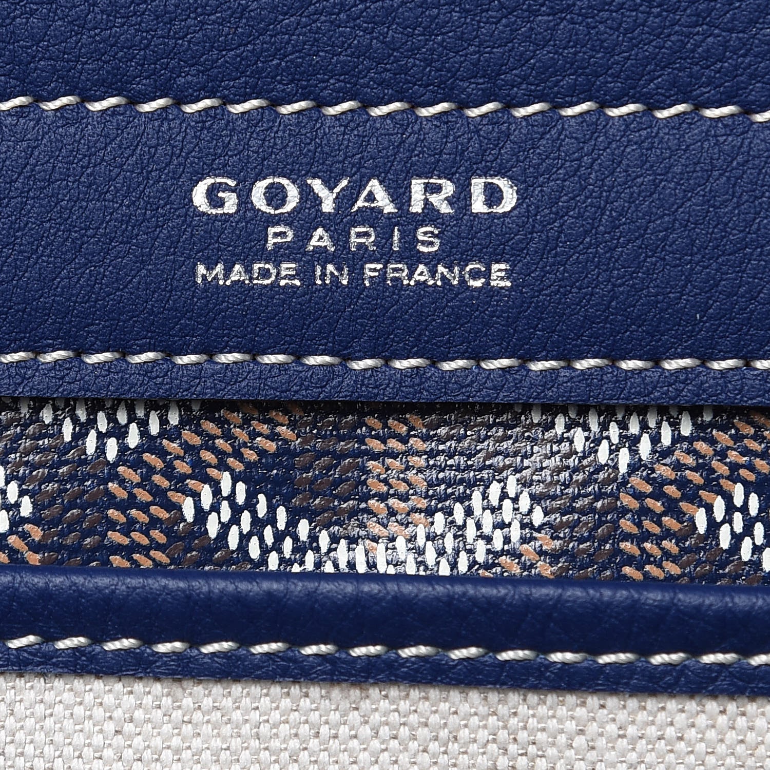 Goyard Goyardine Rouette PM Blue Marine 6 of 8