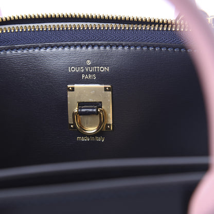 Louis Vuitton Calfskin City Steamer MM Gris Antartica Navy Rose Doux 7 of 10