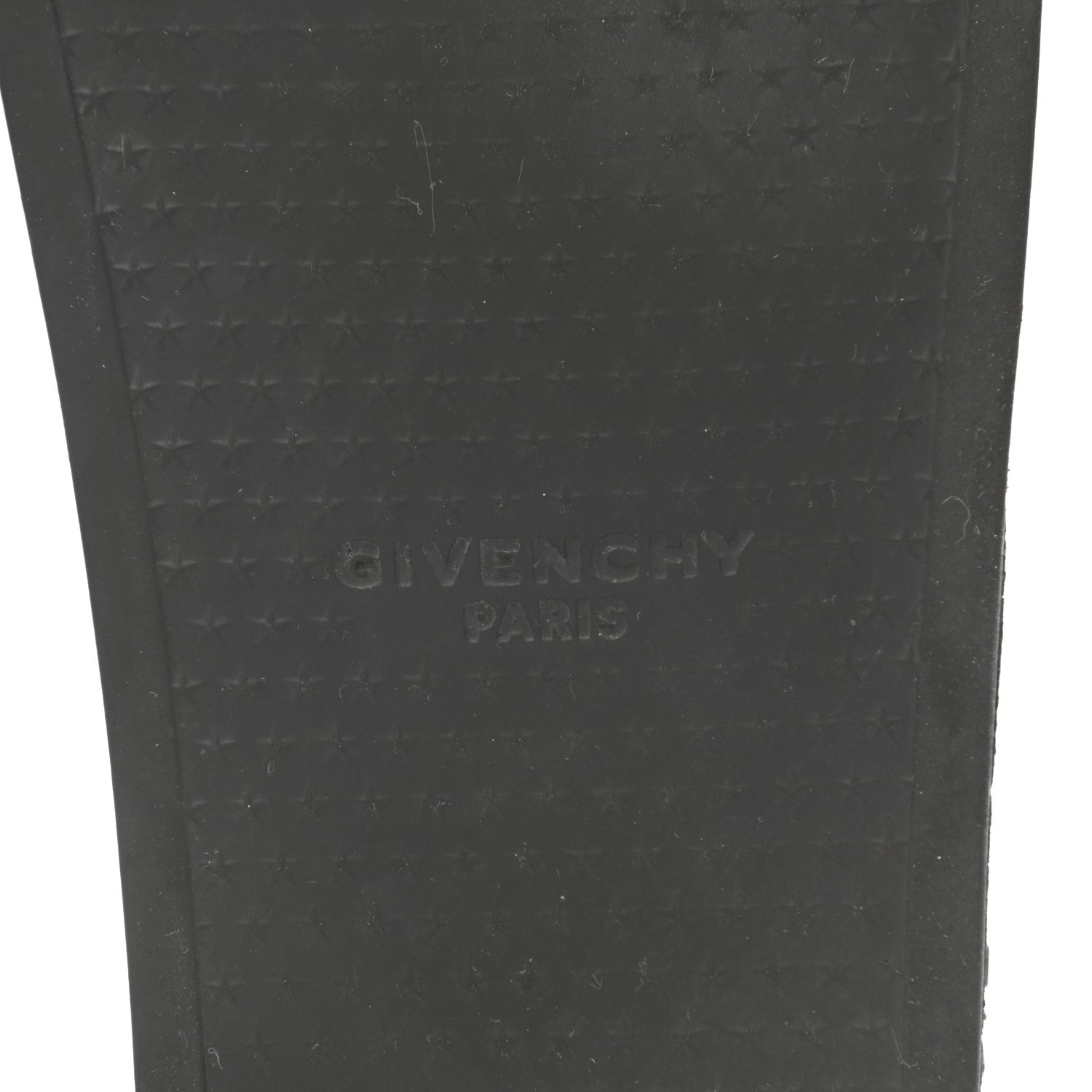 Givenchy Rubber Logo Pool Slide Sandals 40 Black 6 of 11