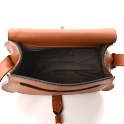 Chloe Calfskin Mini Marcie Round Crossbody Bag Tan 5 of 8