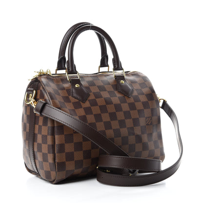 Louis Vuitton Damier Ebene Speedy Bandouliere 25 3 of 11