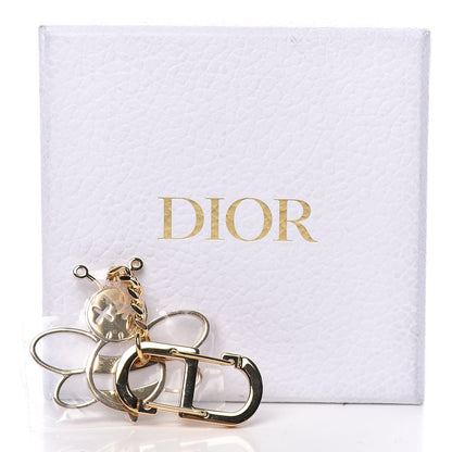 Christian Dior x KAWS Brass Bee Charm Key Ring Gold 4 of 4