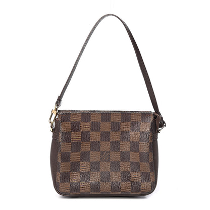 Louis Vuitton Damier Ebene Trousse Make Up Bag Pochette 1 of 12