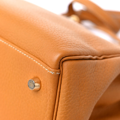 Hermes Fjord Kelly Retourne 35 Natural Sable 9 of 19