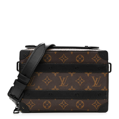 Louis Vuitton Monogram Macassar Handle Soft Trunk Black 1 of 9