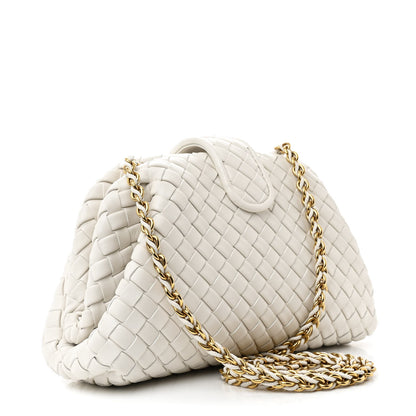 Bottega Veneta Nappa Intrecciato Small The Lauren 1980 Clutch With Chain String 3 of 11