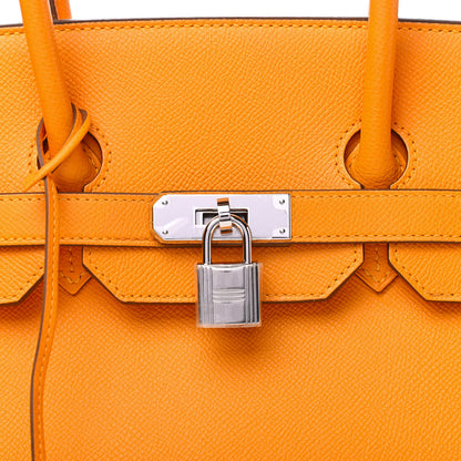 Hermes Epsom Birkin 35 Jaune D'Or 10 of 16