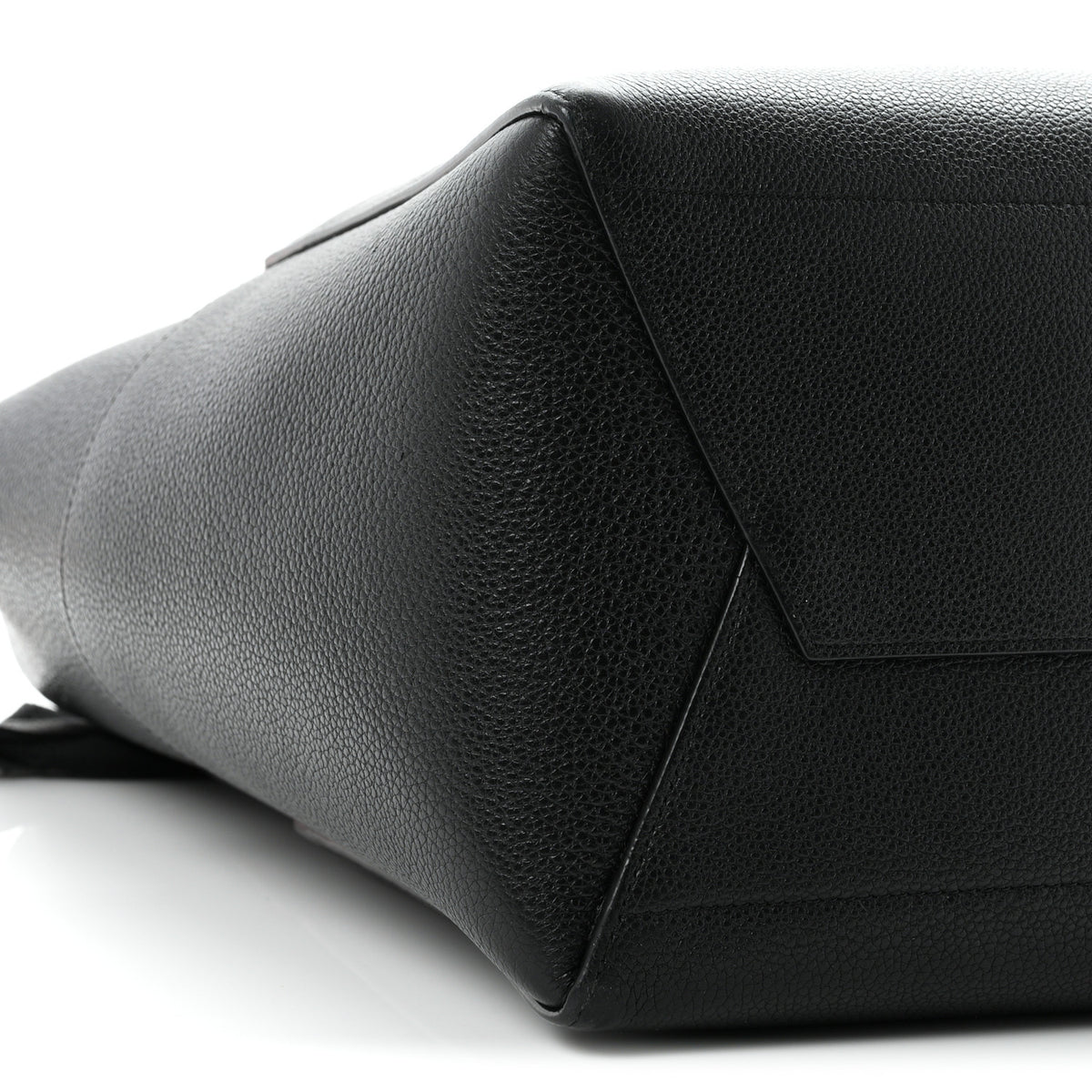 Celine Soft Grained Calfskin Sangle Bucket Bag Black 16 of 21