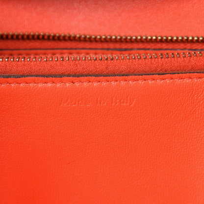 Celine Box Calfskin Medium Classic Box Flap Bag Poppy 7 of 12