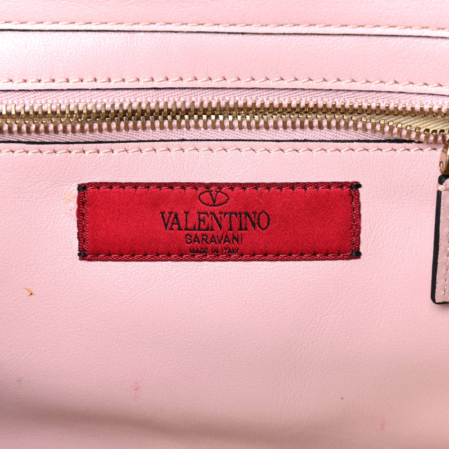 Vitello Small Rockstud Tote Water Rose