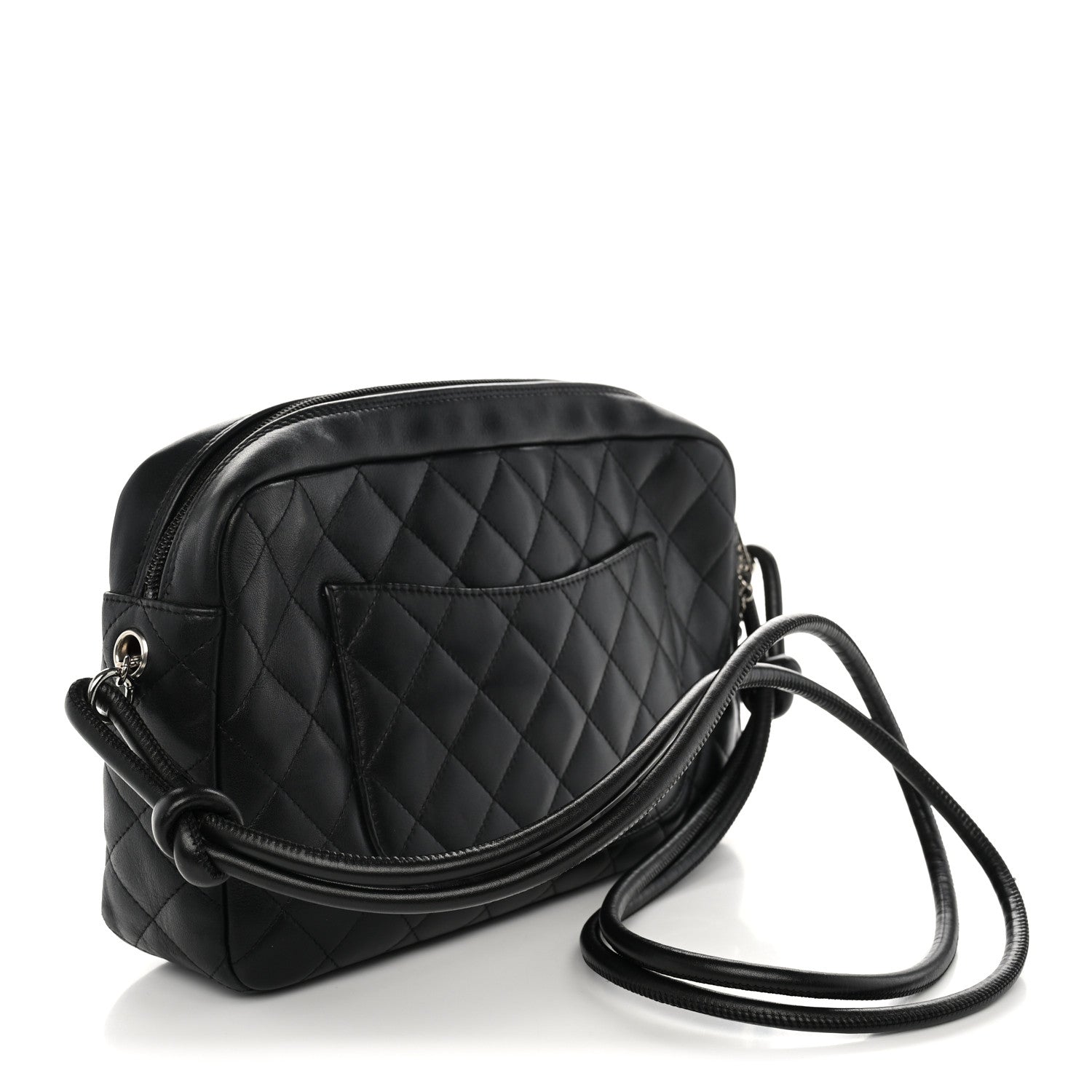 Chanel Calfskin Quilted Cambon Camera Bag Black 3 of 11