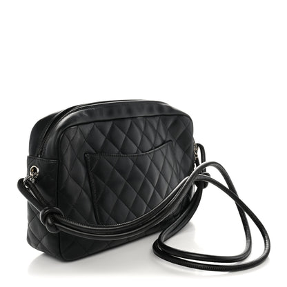 Chanel Calfskin Quilted Cambon Camera Bag Black 3 of 11