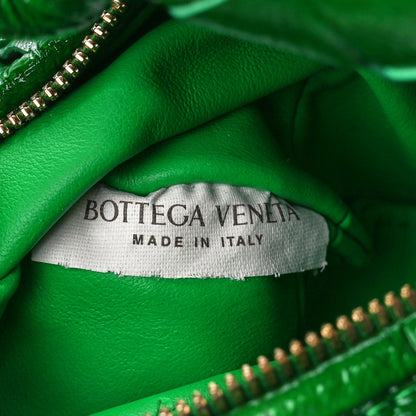 Bottega Veneta Textured Deerskin Intrecciato Candy Jodie Racing Green 7 of 11