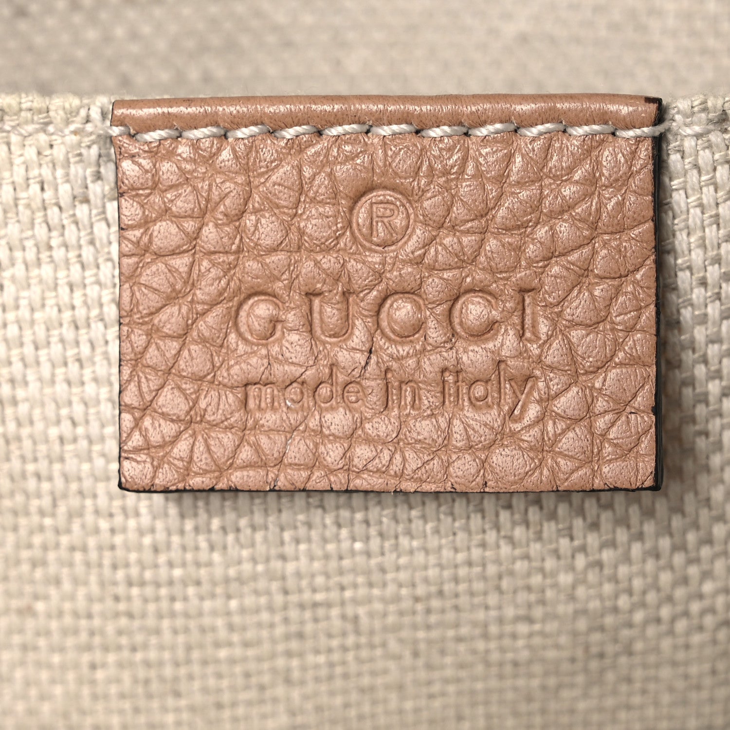 Gucci Pebbled Calfskin Small Soho Disco Bag Camelia 7 of 18