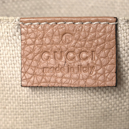 Gucci Pebbled Calfskin Small Soho Disco Bag Camelia 7 of 18