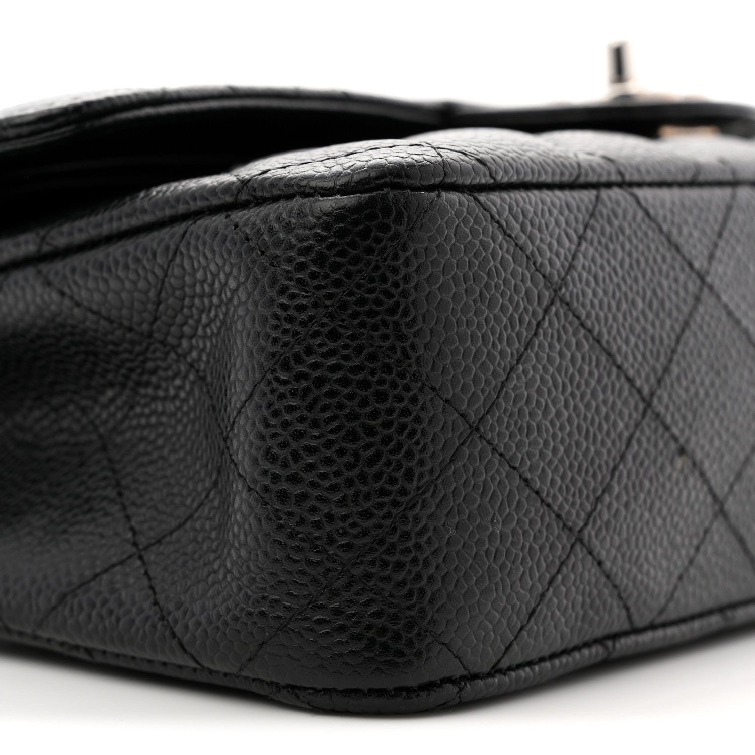 Chanel Caviar Quilted Medium Double Flap Black 9 of 11