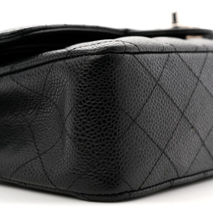 Chanel Caviar Quilted Medium Double Flap Black 9 of 11