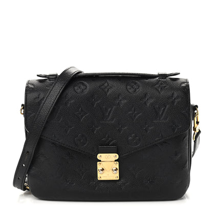 Louis Vuitton Empreinte Pochette Metis Black 1 of 8
