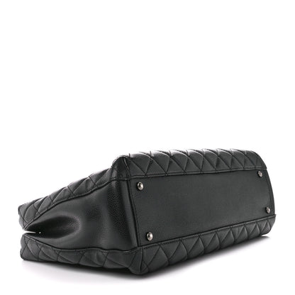 Chanel Caviar Quilted City Shopping Tote Black 4 of 10