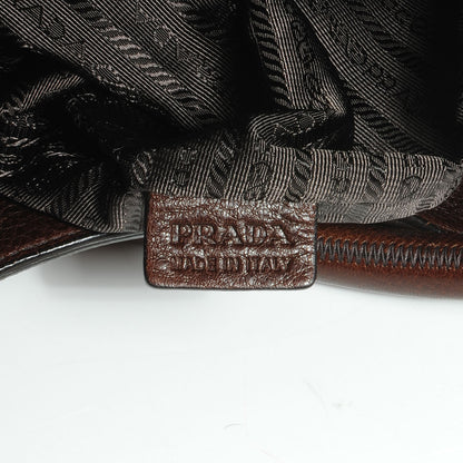 Prada Cervo Antik Hobo Cacao Sfumato 7 of 8