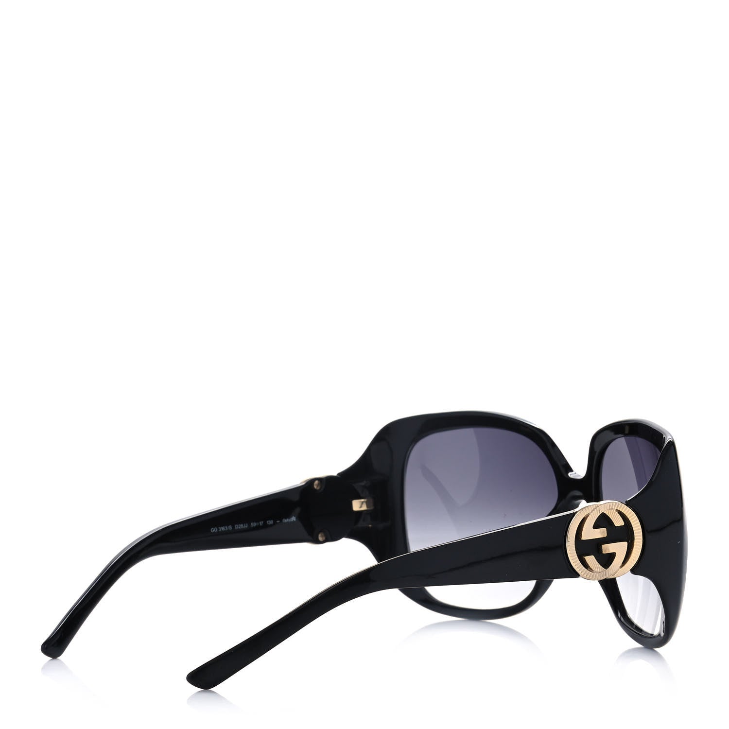Gucci Acetate GG 3163/S Sunglasses Black 4 of 7