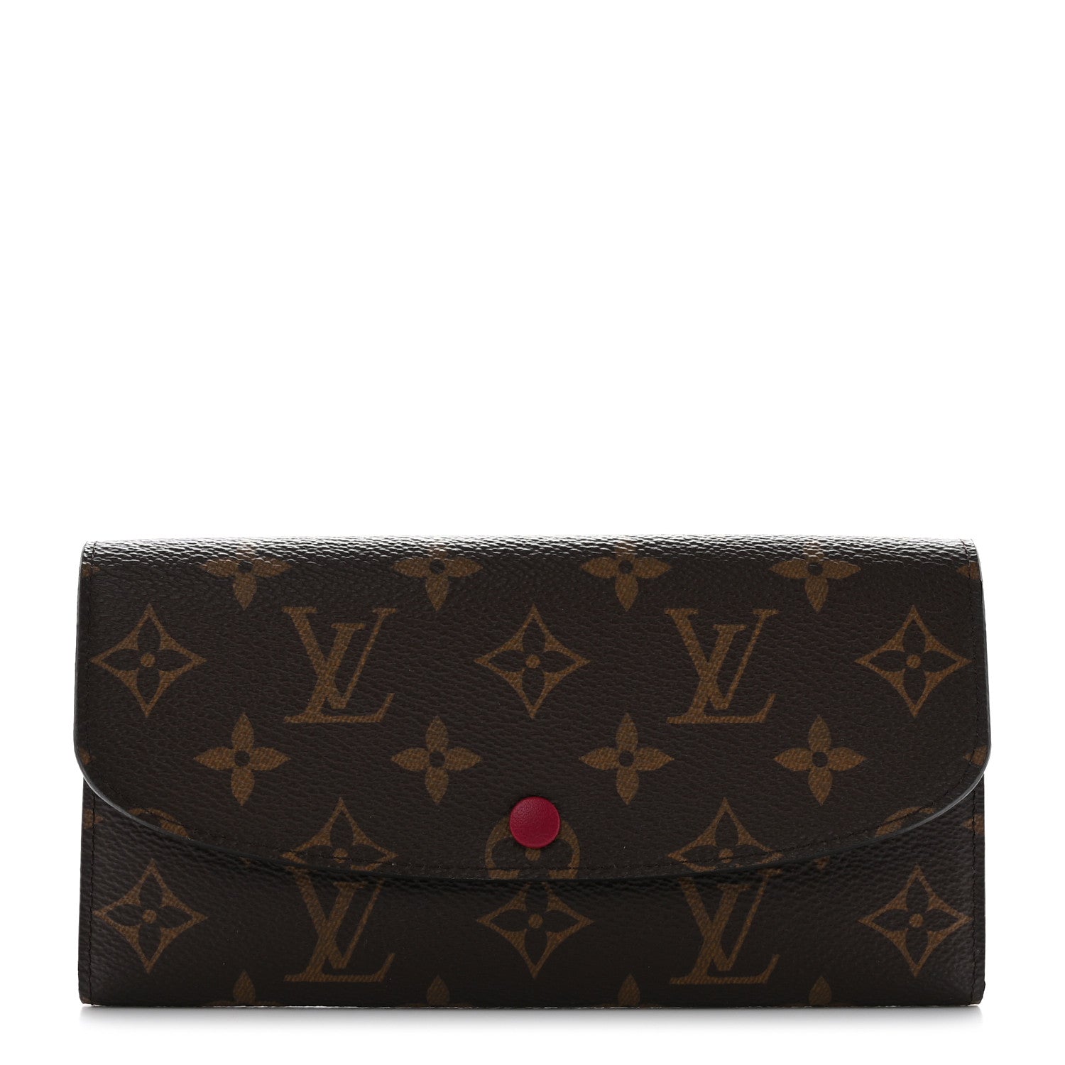 Louis Vuitton Monogram Emilie Wallet Fuchsia 1 of 9