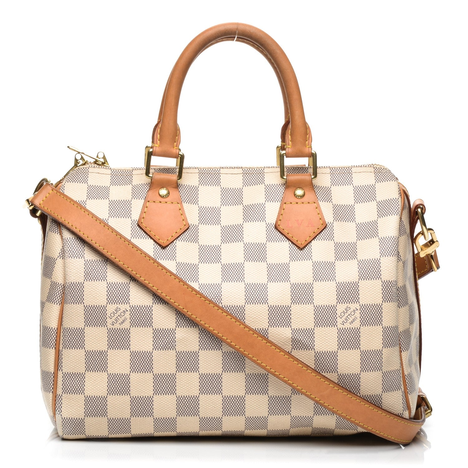Louis Vuitton Damier Azur Speedy Bandouliere 25 1 of 8
