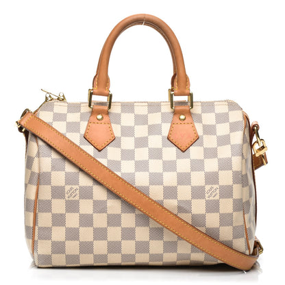 Louis Vuitton Damier Azur Speedy Bandouliere 25 1 of 8