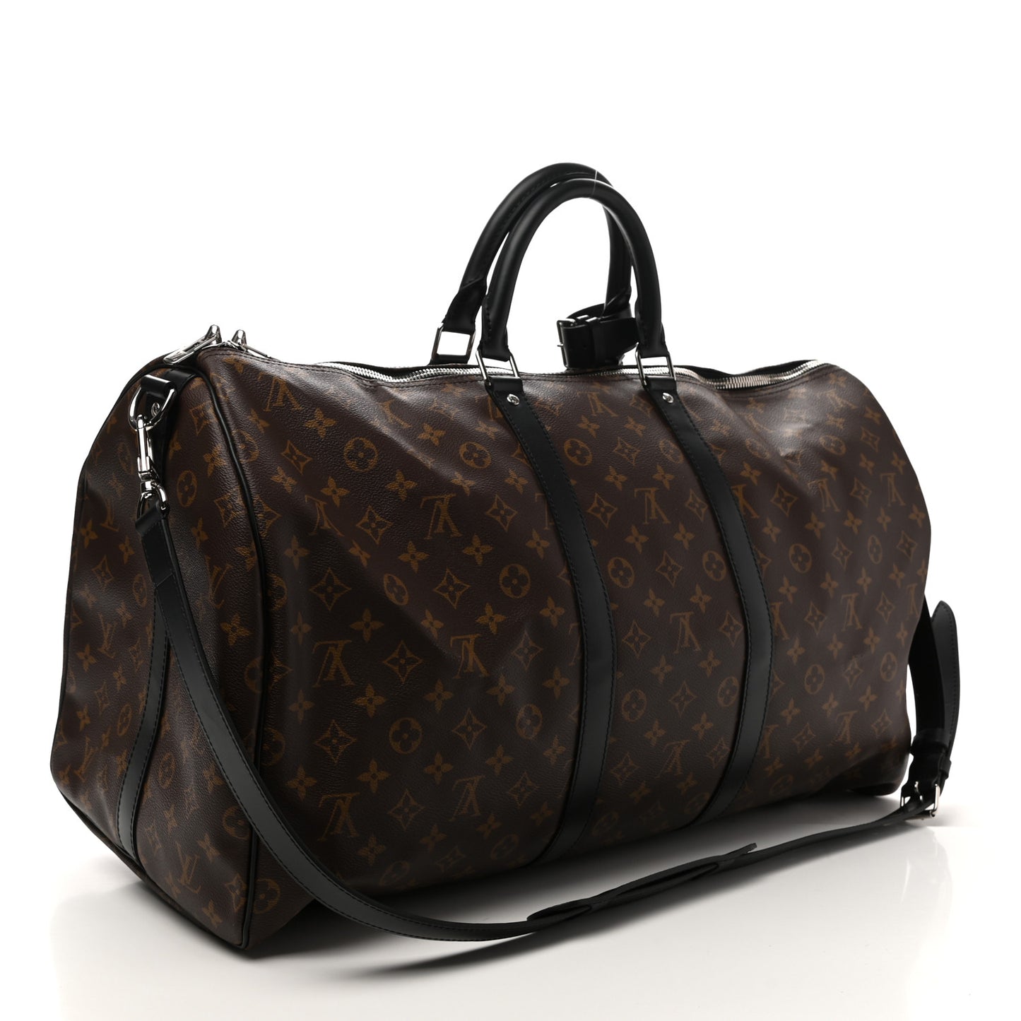 Monogram Macassar Keepall Bandouliere 55