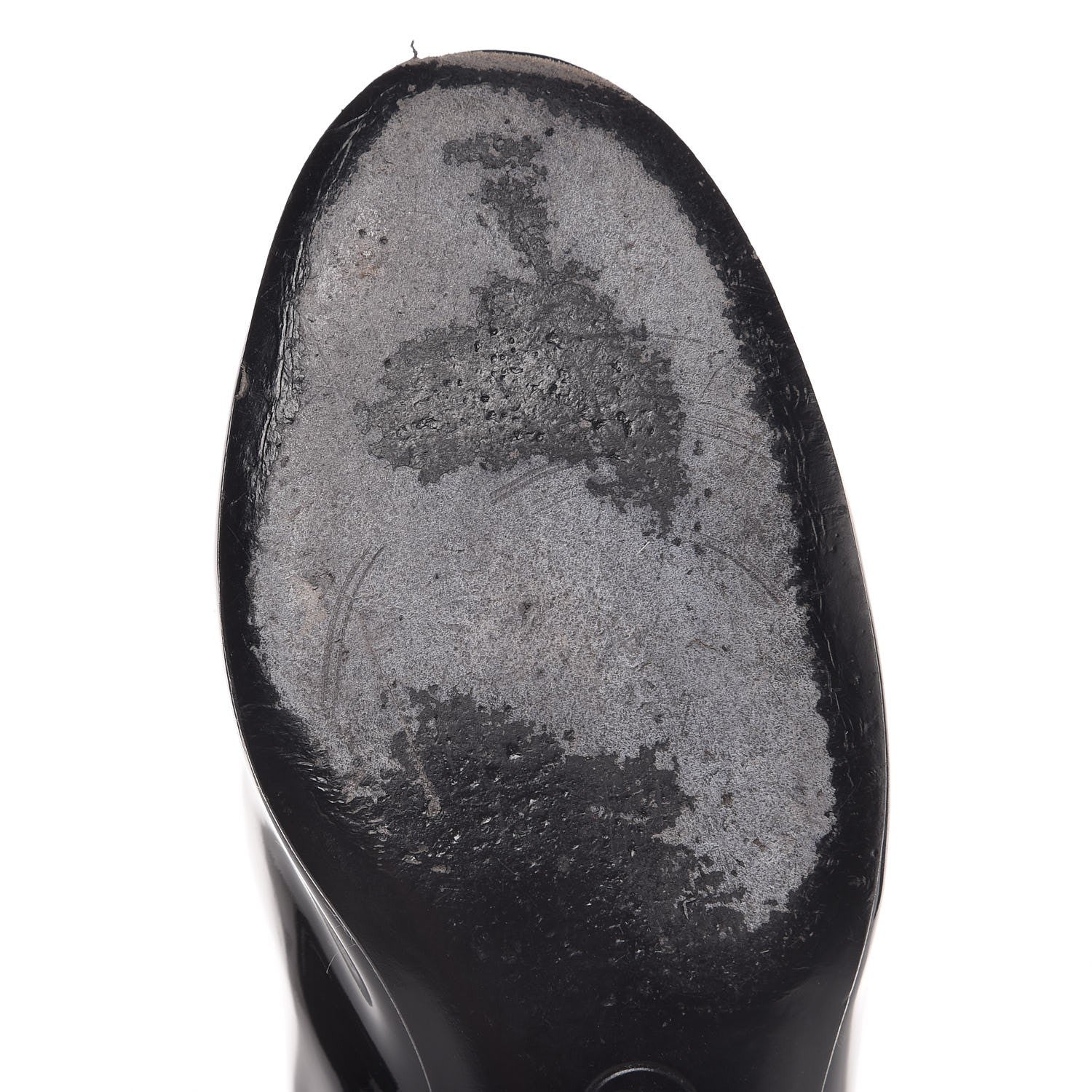 Chanel Patent Calfskin Pearl CC Loafers 36.5 Black 12 of 14