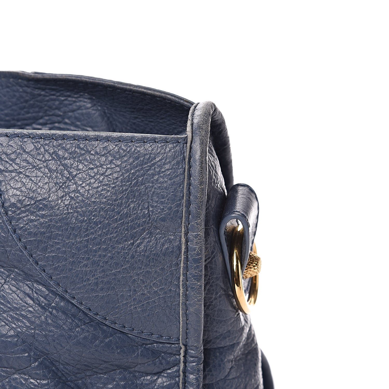 Balenciaga Agneau Giant 12 Gold Hardware Part Time Bleu Persan 15 of 16