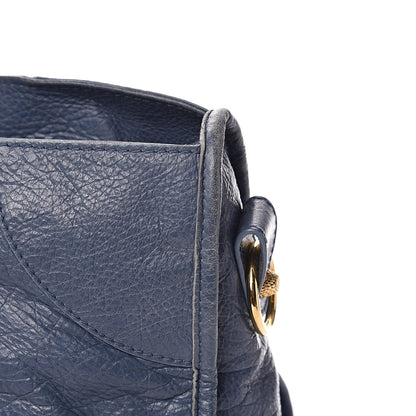Balenciaga Agneau Giant 12 Gold Hardware Part Time Bleu Persan 15 of 16