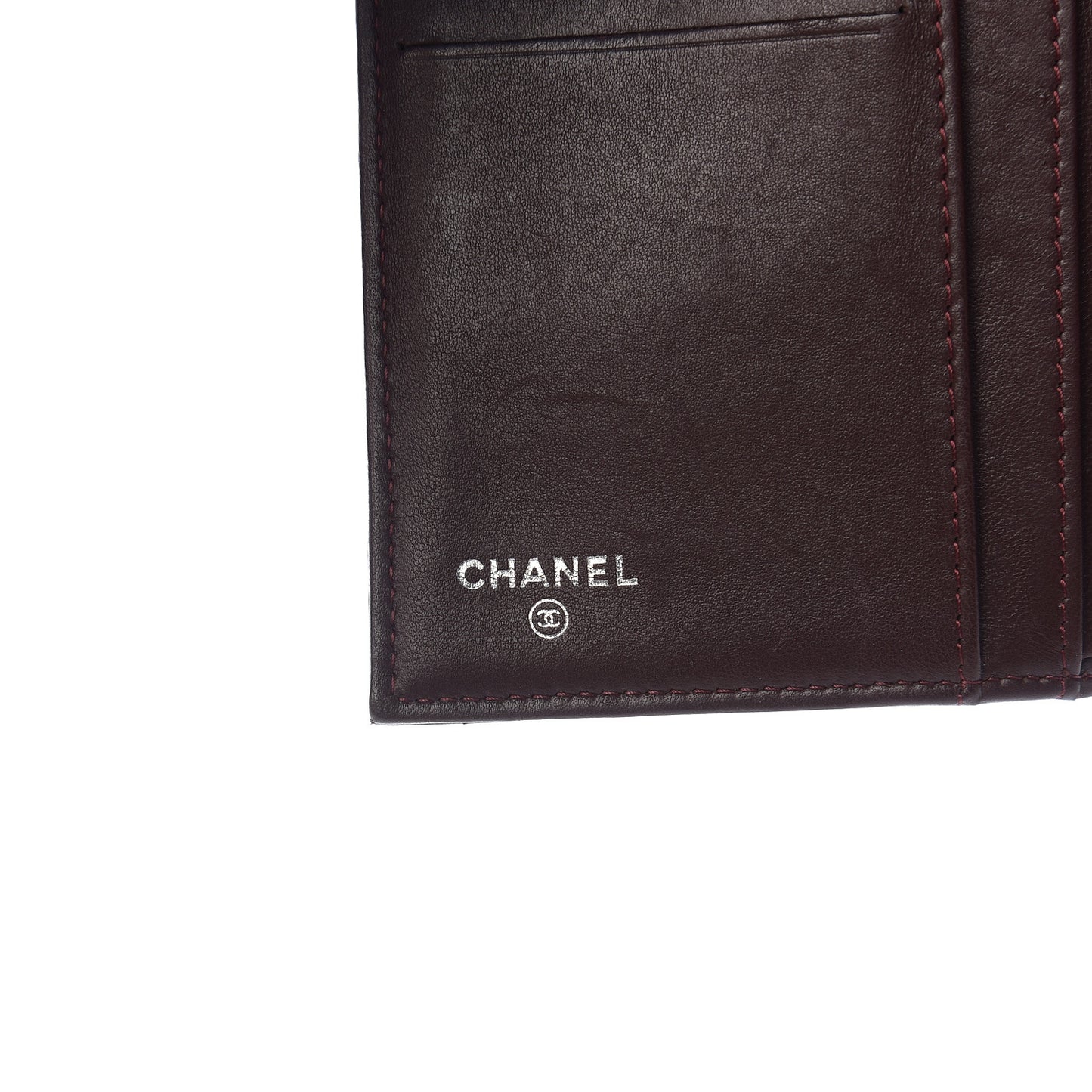 Lambskin Quilted Large Flap Wallet Black