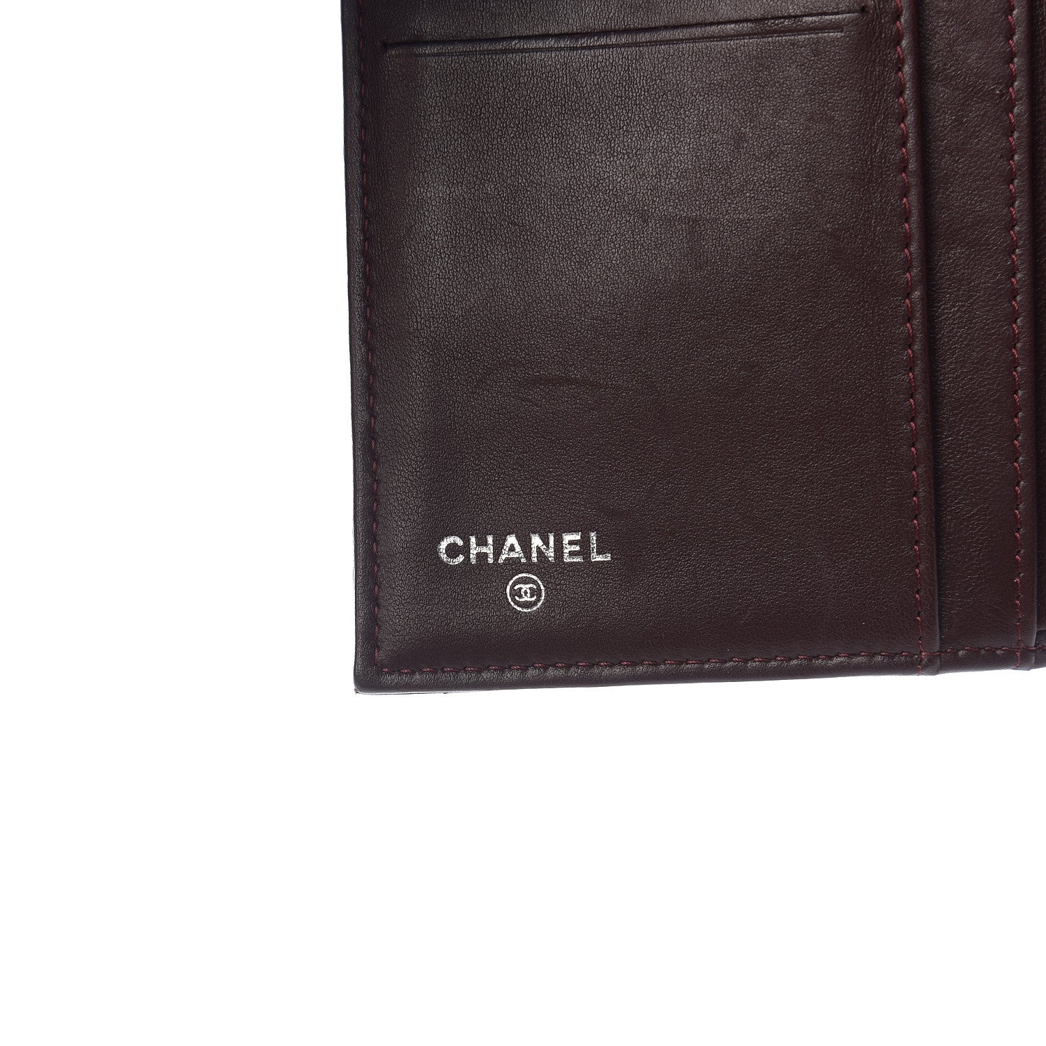 Chanel Lambskin Quilted Large Flap Wallet Black 5 of 8
