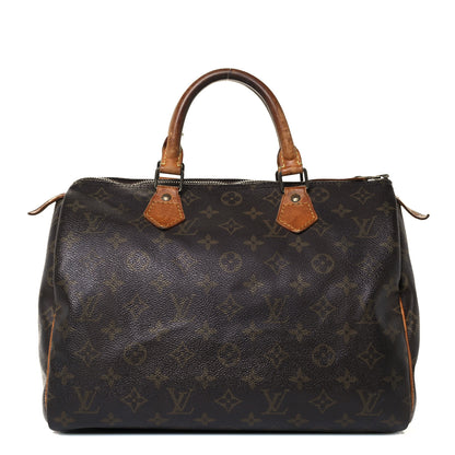 Louis Vuitton Monogram Speedy 35 1 of 12