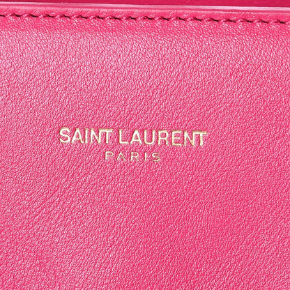 Saint Laurent Calfskin Small Sac De Jour Bubblegum 7 of 9