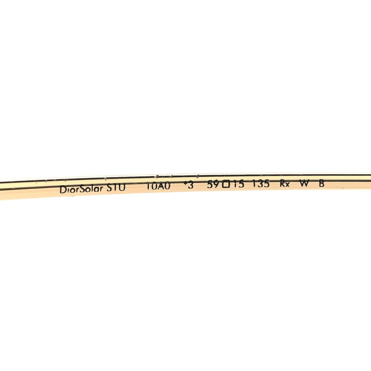 DiorSolar S1U Sunglasses Black