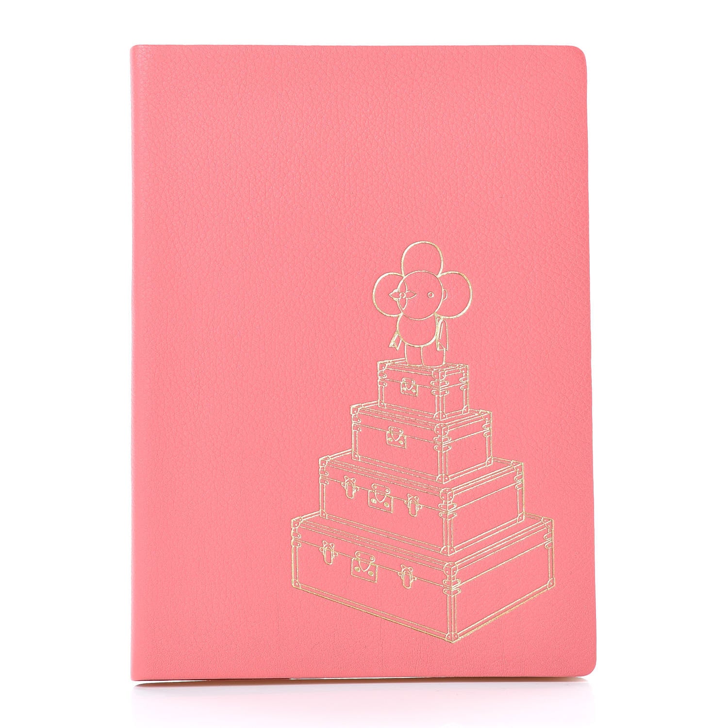 Louis Vuitton Taurillon Vivienne Notebook Corail 1 of 9