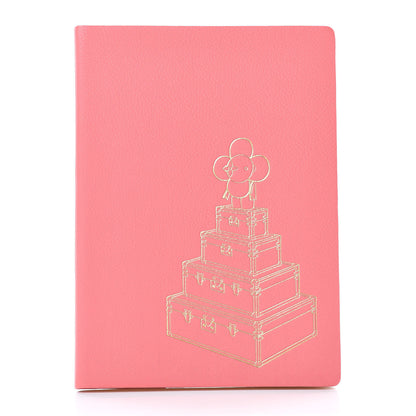 Louis Vuitton Taurillon Vivienne Notebook Corail 1 of 9