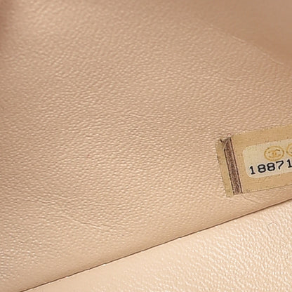 Chanel Lambskin Quilted Mini Rectangular Flap Beige 7 of 13